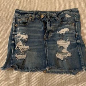 00 AE Denim Skirt
